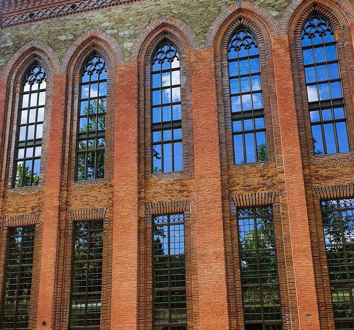 Giant windows in Kamieniec Zabkowicki